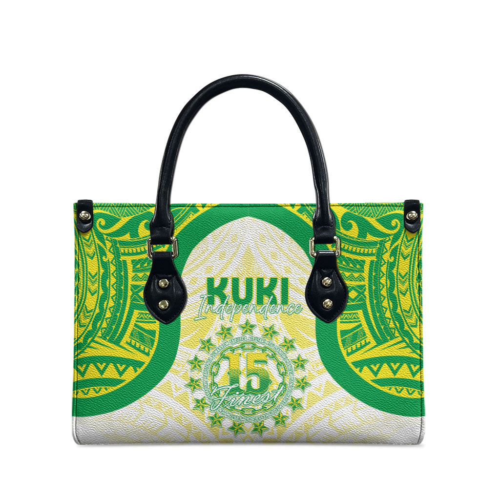 Kuki Independence 2026 Leather Bag Cook Islands 15 Finest White Version