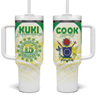 Kuki Independence 2026 Tumbler With Handle Cook Islands 15 Finest White Version
