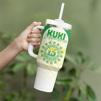 Kuki Independence 2026 Tumbler With Handle Cook Islands 15 Finest White Version