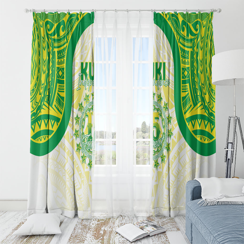 Kuki Independence 2026 Window Curtain Cook Islands 15 Finest White Version