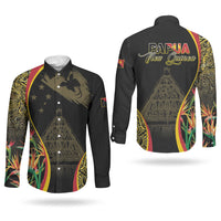 Papua New Guinea Hapi De Bilong Indipendens Couples Matching Summer Maxi Dress and Long Sleeve Button Shirt Special Style