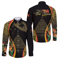 Papua New Guinea Hapi De Bilong Indipendens Family Matching Off Shoulder Maxi Dress and Hawaiian Shirt Special Style