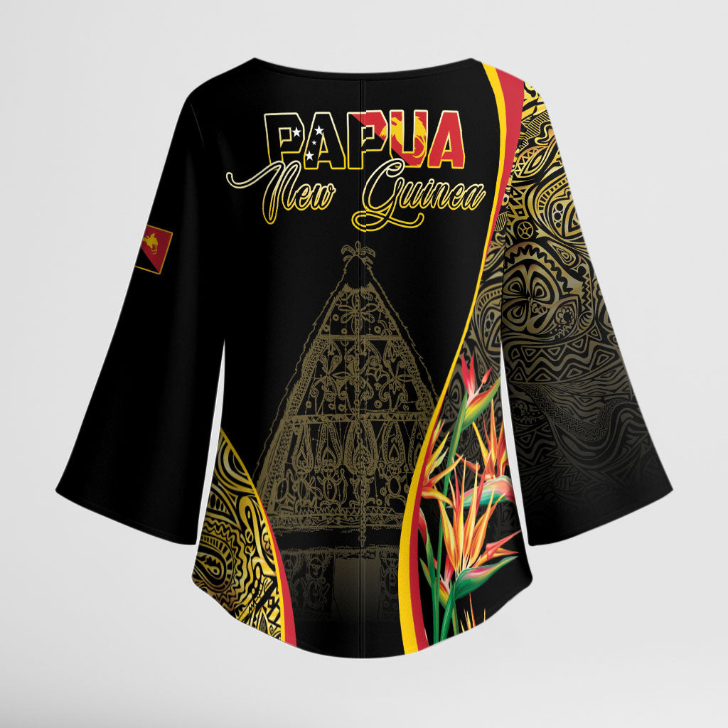 Papua New Guinea Hapi De Bilong Indipendens Kimono Sleeve Blouse Special Style