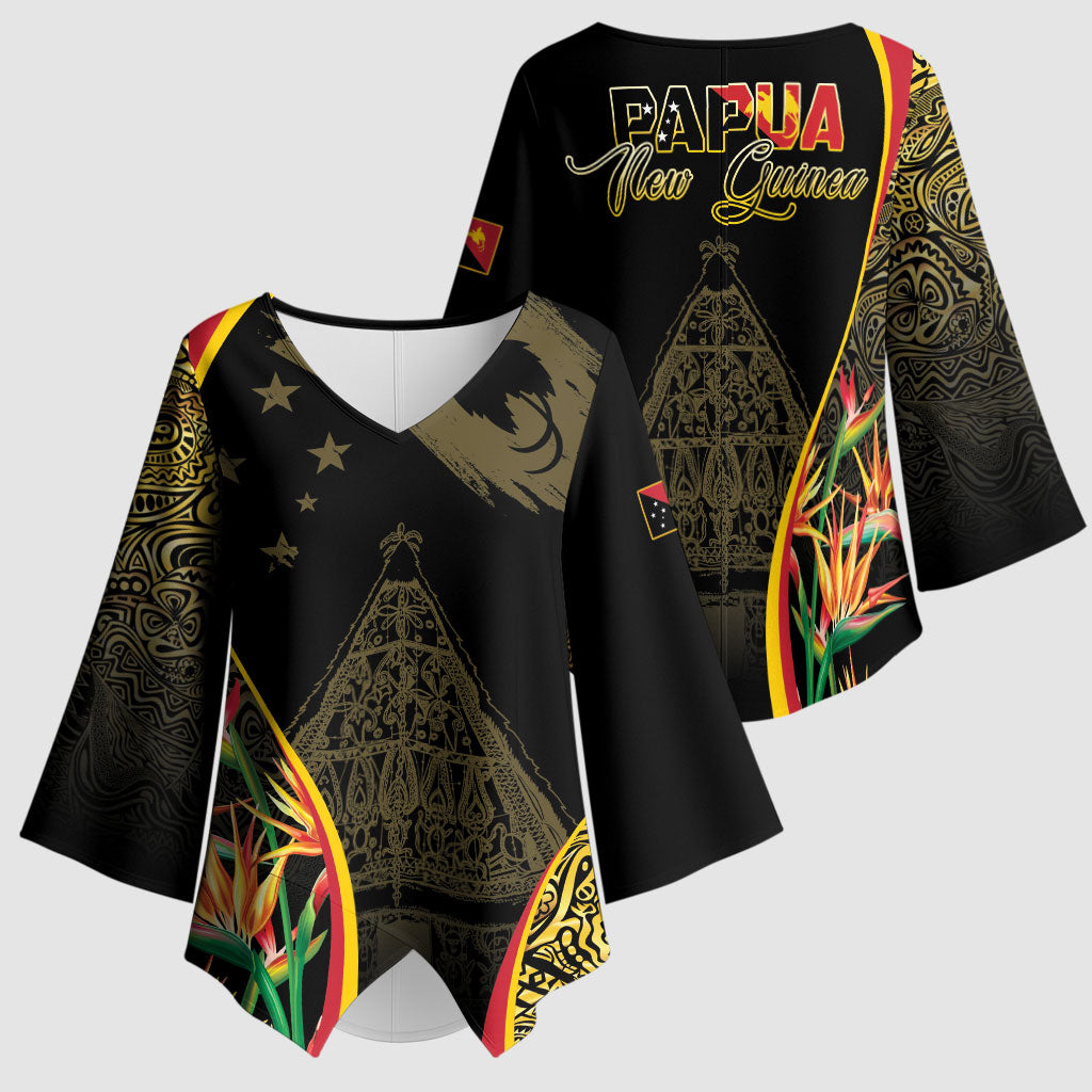 Papua New Guinea Hapi De Bilong Indipendens Kimono Sleeve Blouse Special Style