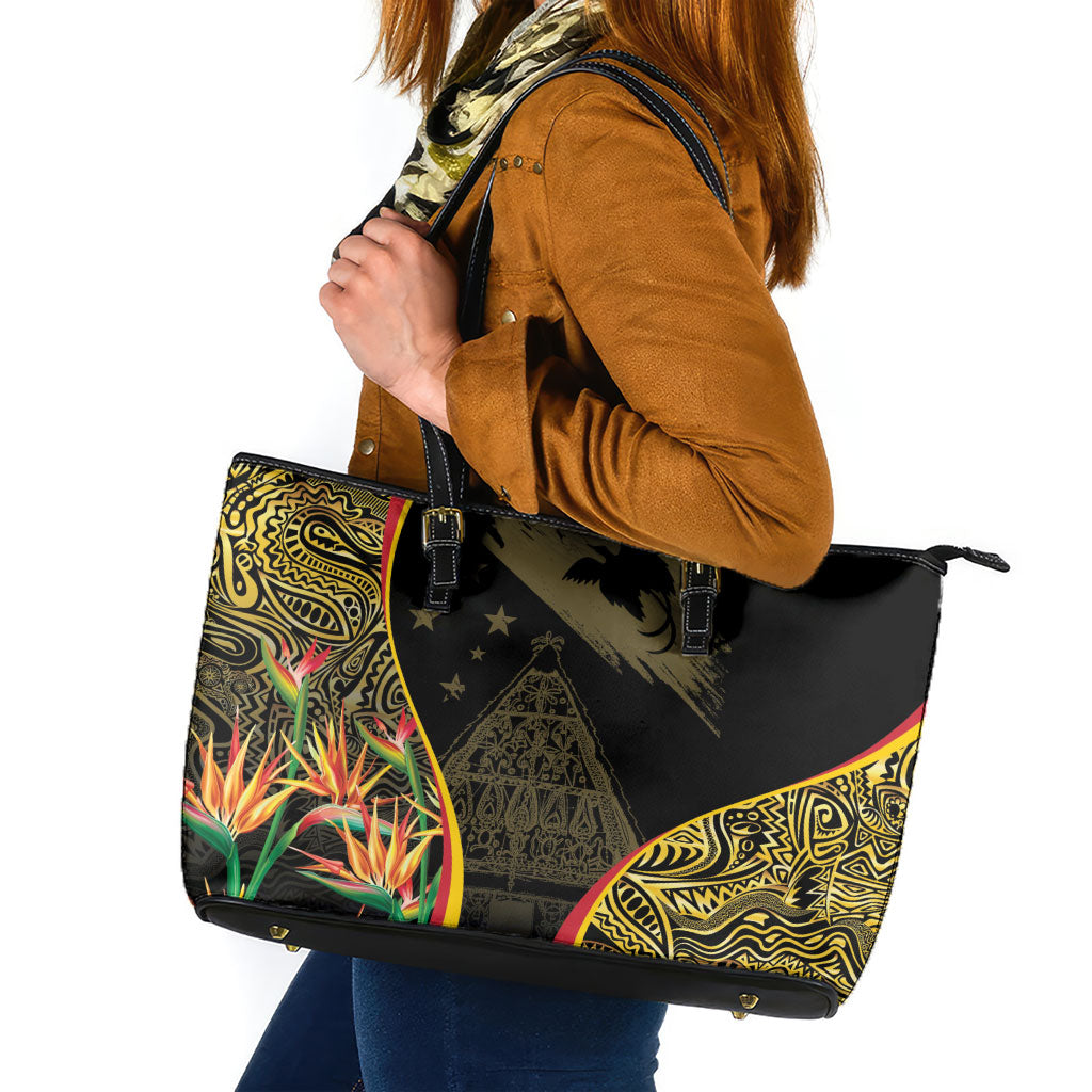 Papua New Guinea Hapi De Bilong Indipendens Leather Tote Bag Special Style