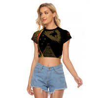 Papua New Guinea Hapi De Bilong Indipendens Raglan Cropped T Shirt Special Style