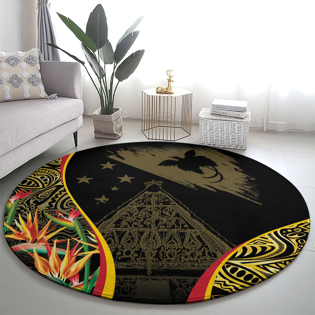 Papua New Guinea Hapi De Bilong Indipendens Round Carpet Special Style