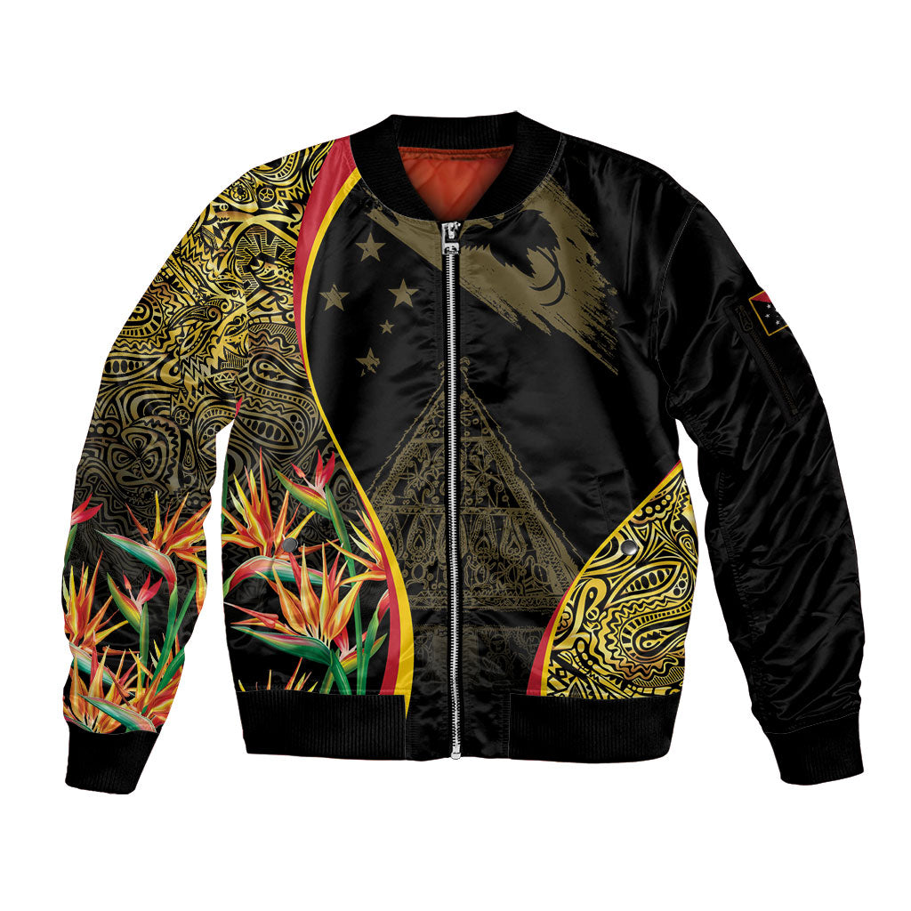 Papua New Guinea Hapi De Bilong Indipendens Sleeve Zip Bomber Jacket Special Style