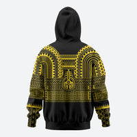 Philippines Filipinos Hoodie Igorot Tribal Pattern Black