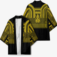 Philippines Filipinos Kimono Igorot Tribal Pattern Black