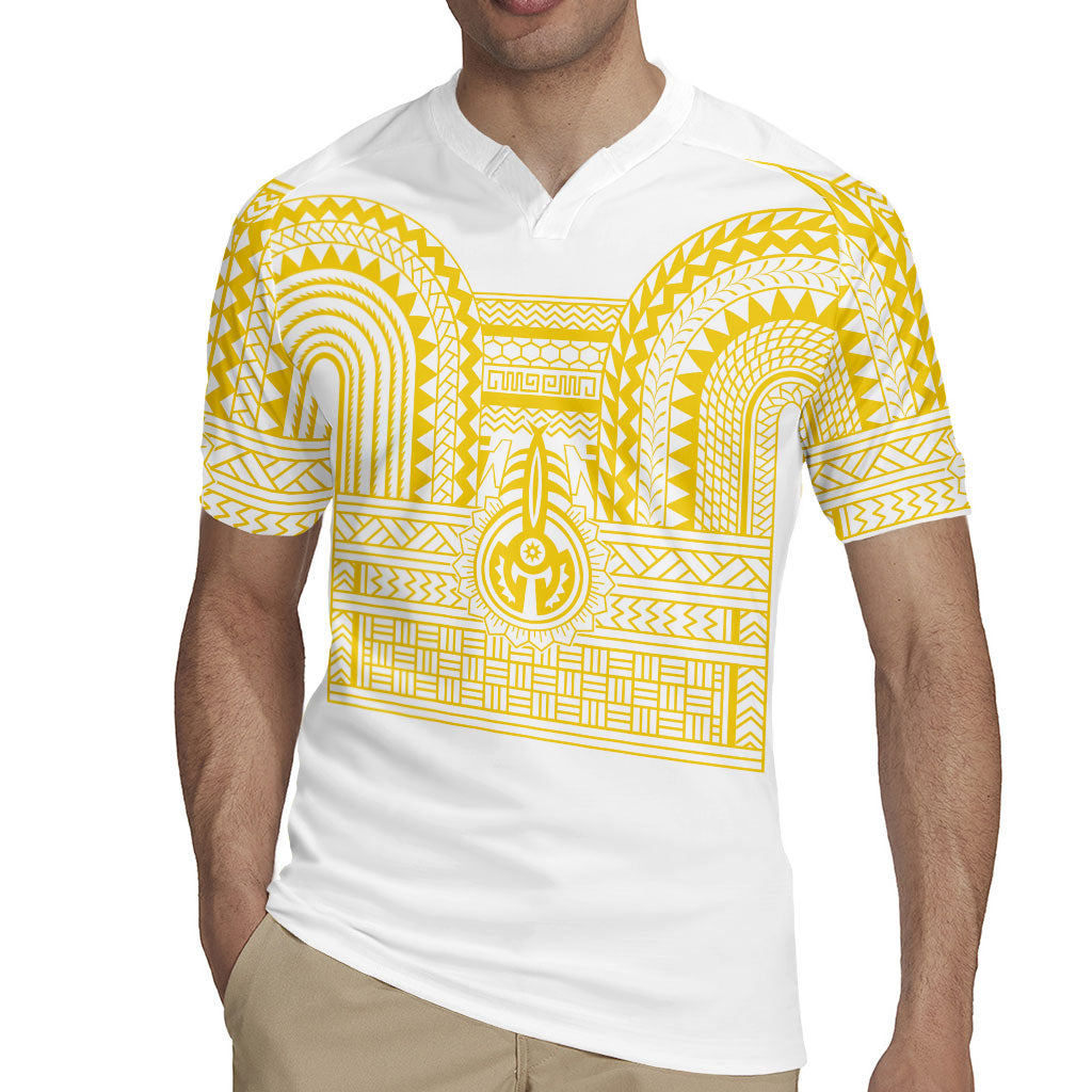 Philippines Filipinos Rugby Jersey Igorot Tribal Pattern White