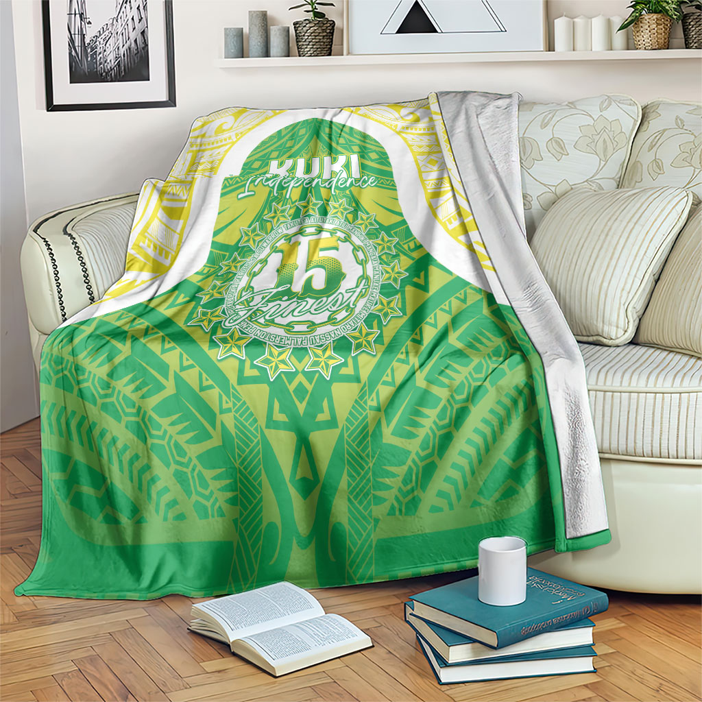 Kuki Independence 2026 Blanket Cook Islands 15 Finest Green Version