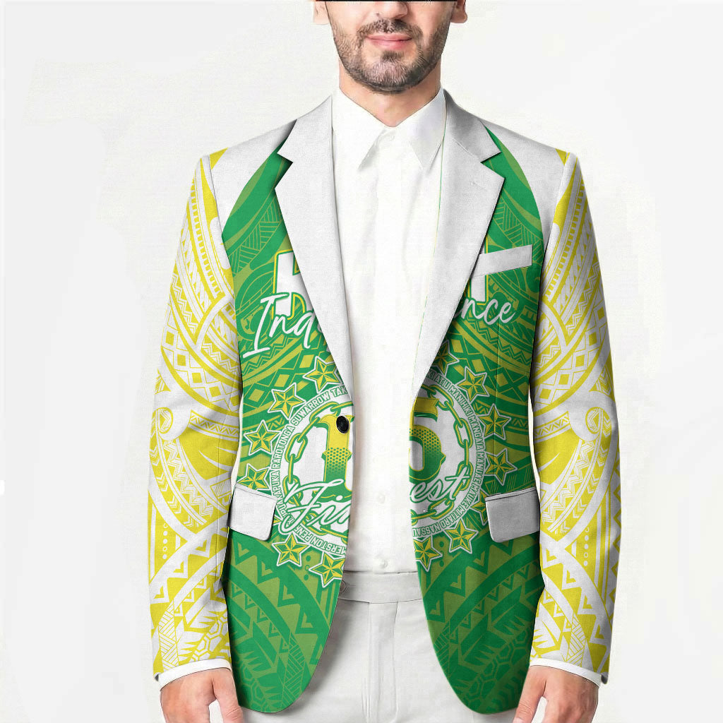 Kuki Independence 2026 Blazer Cook Islands 15 Finest Green Version