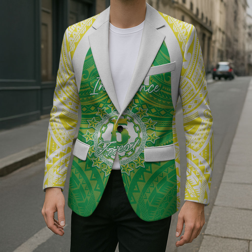 Kuki Independence 2026 Blazer Cook Islands 15 Finest Green Version