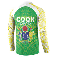 Kuki Independence 2026 Button Sweatshirt Cook Islands 15 Finest Green Version