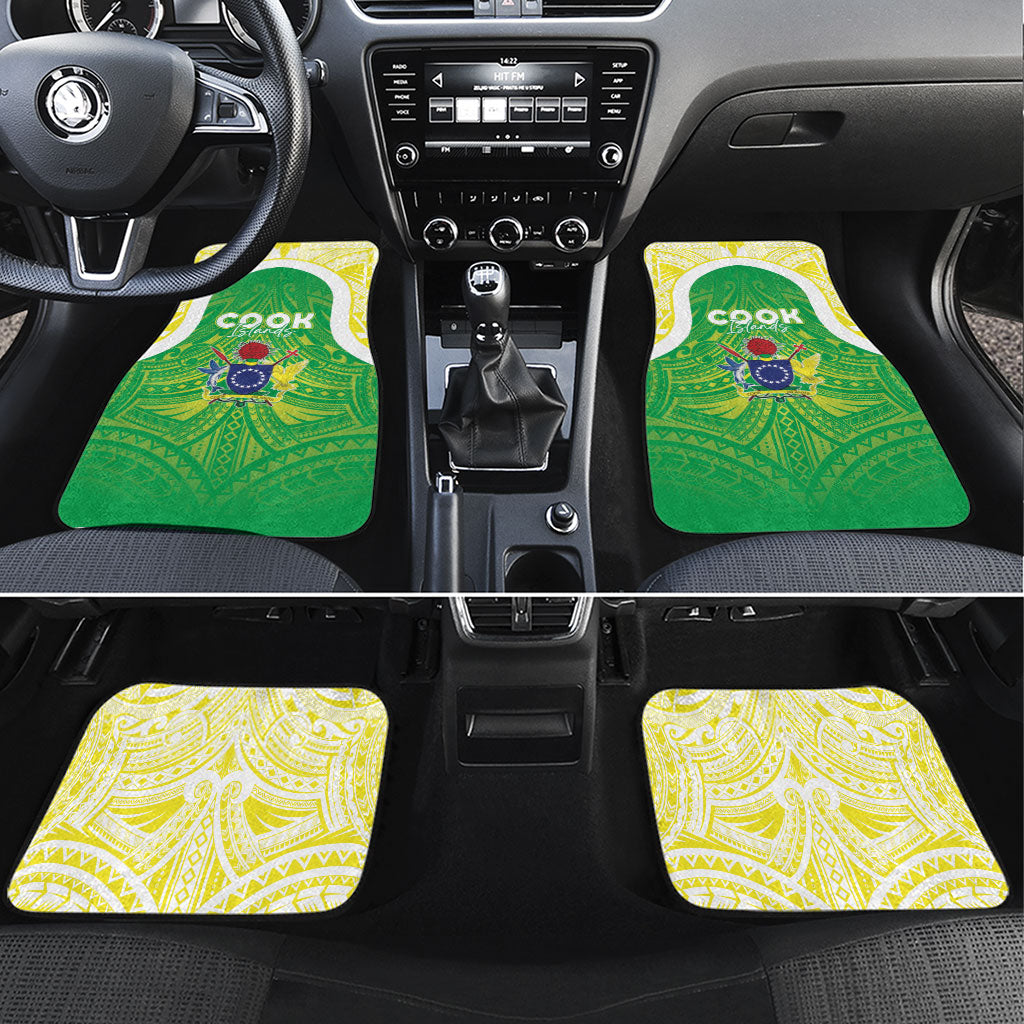 Kuki Independence 2026 Car Mats Cook Islands 15 Finest Green Version