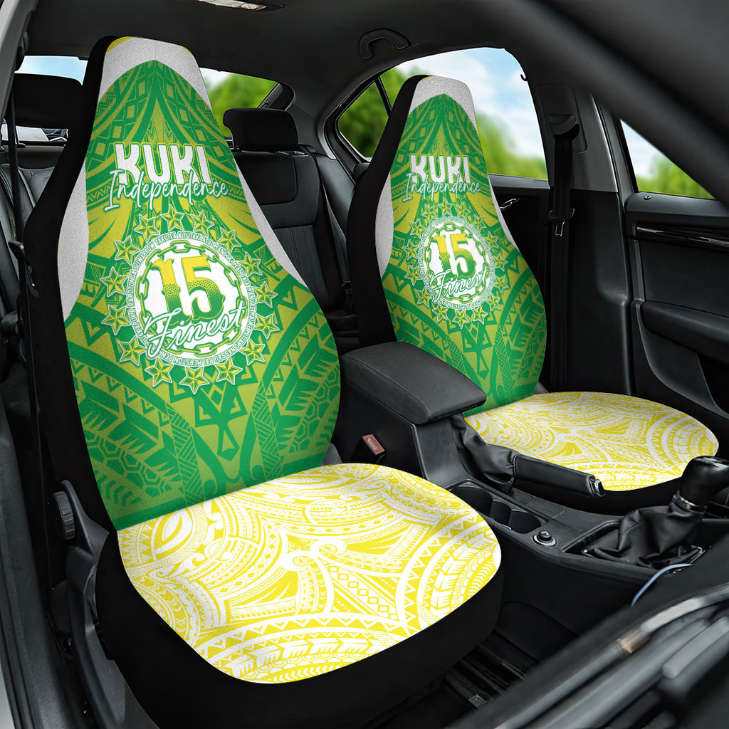 Kuki Independence 2026 Car Seat Cover Cook Islands 15 Finest Green Version