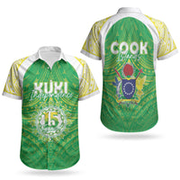 Kuki Independence 2026 Couples Matching Mermaid Dress and Hawaiian Shirt Cook Islands 15 Finest Green Version