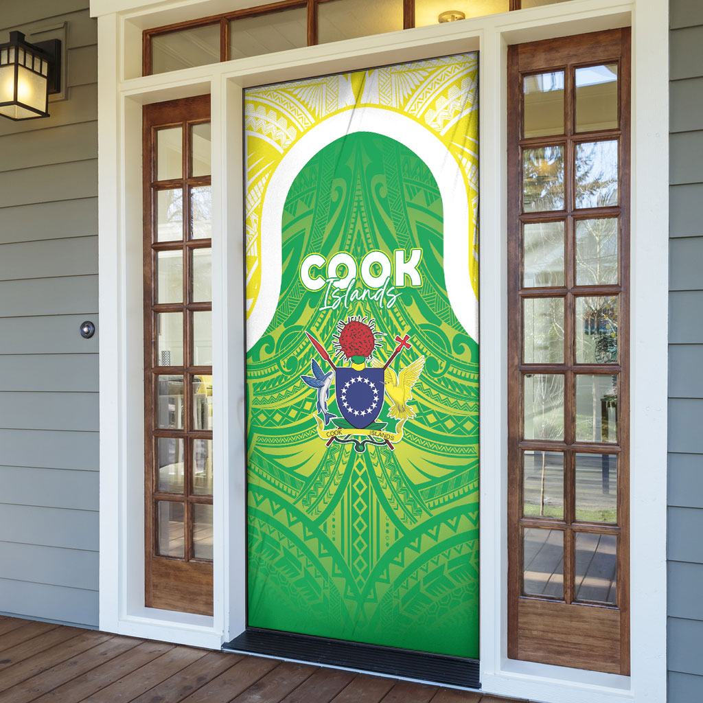Kuki Independence 2026 Door Cover Cook Islands 15 Finest Green Version
