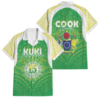 Kuki Independence 2026 Family Matching Tank Maxi Dress and Hawaiian Shirt Cook Islands 15 Finest Green Version