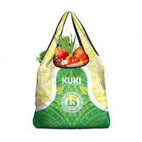 Kuki Independence 2026 Grocery Bag Cook Islands 15 Finest Green Version