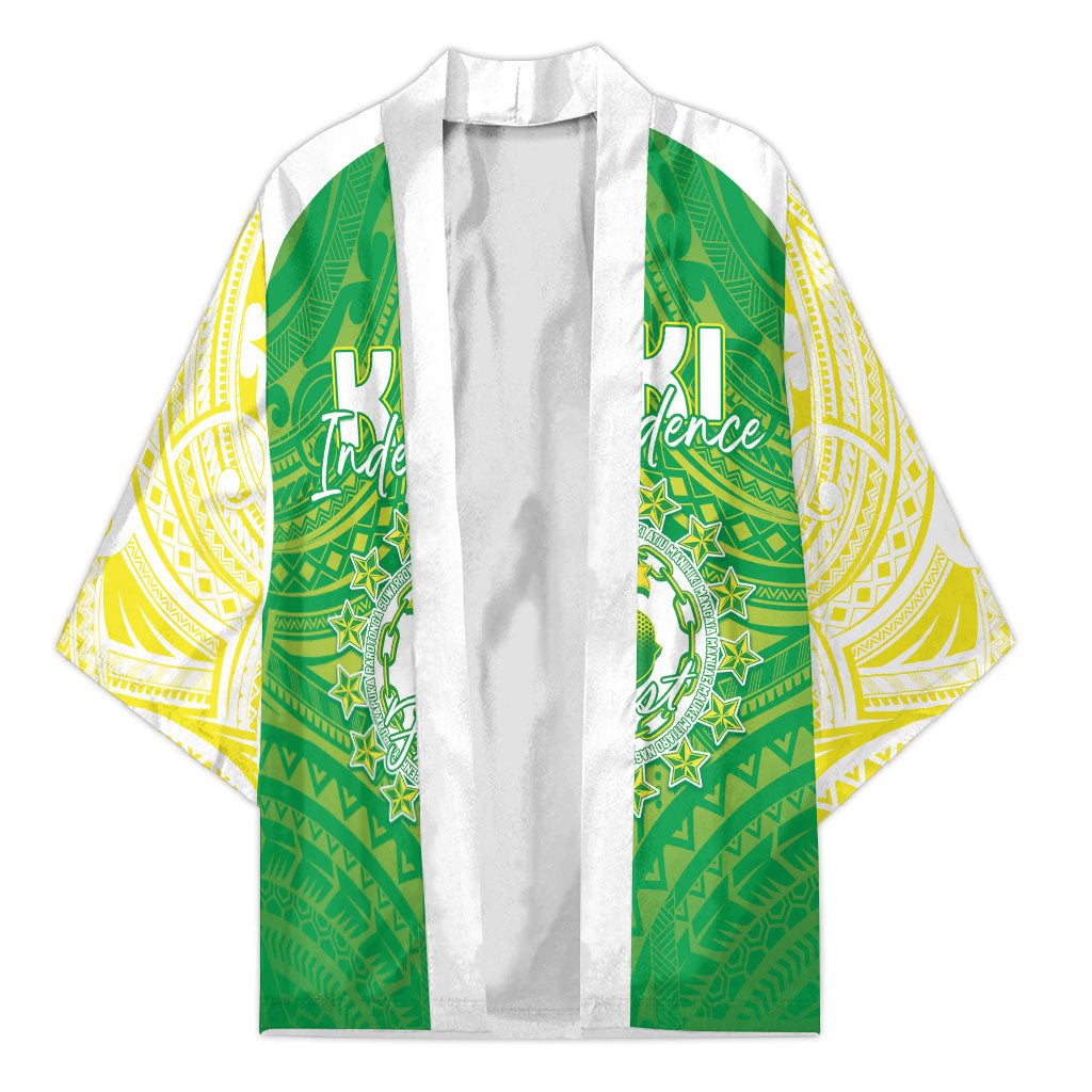 Kuki Independence 2026 Kimono Cook Islands 15 Finest Green Version