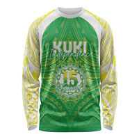 Kuki Independence 2026 Long Sleeve Shirt Cook Islands 15 Finest Green Version