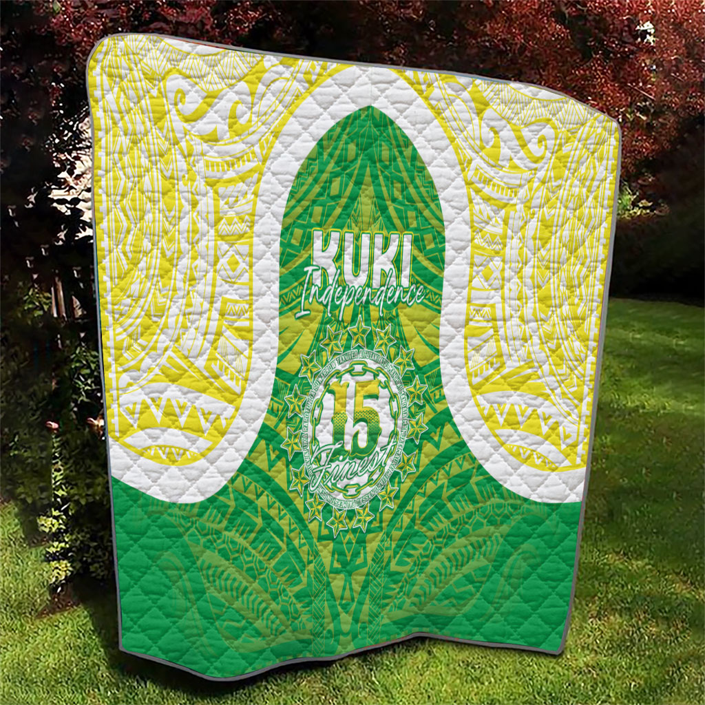 Kuki Independence 2026 Quilt Cook Islands 15 Finest Green Version