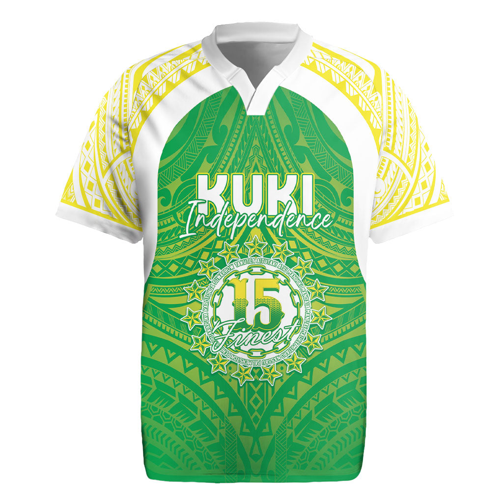 Kuki Independence 2026 Rugby Jersey Cook Islands 15 Finest Green Version