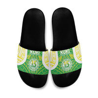 Kuki Independence 2026 Slide Sandals Cook Islands 15 Finest Green Version