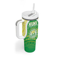 Kuki Independence 2026 Tumbler With Handle Cook Islands 15 Finest Green Version