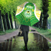 Kuki Independence 2026 Umbrella Cook Islands 15 Finest Green Version
