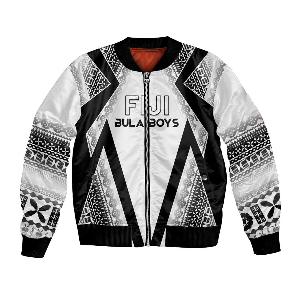 Custom Bula Fiji Football Bomber Jacket Go Champions - Polynesian Pride