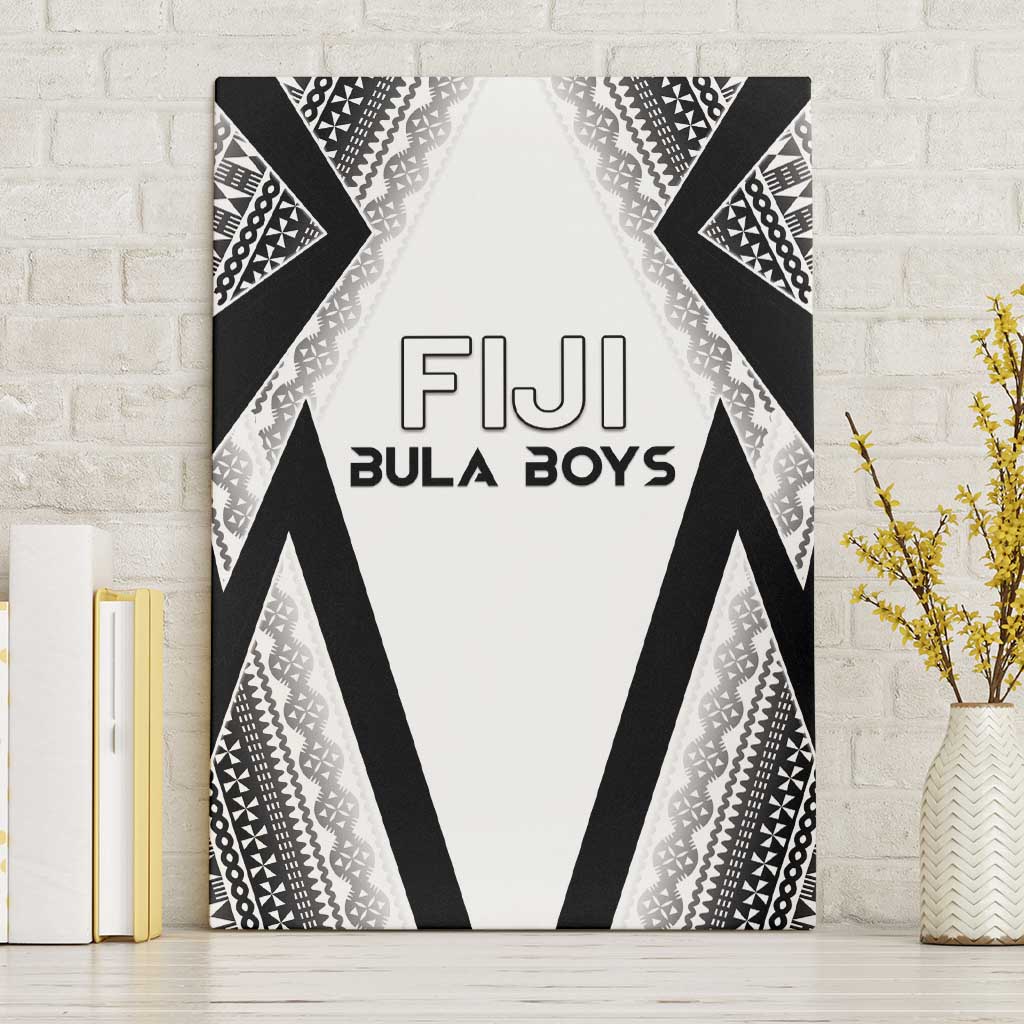 Bula Fiji Football Canvas Wall Art Go Champions - Polynesian Pride