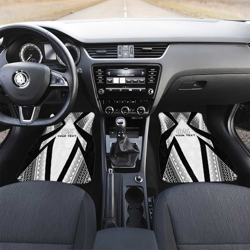Custom Bula Fiji Football Car Mats Go Champions - Polynesian Pride