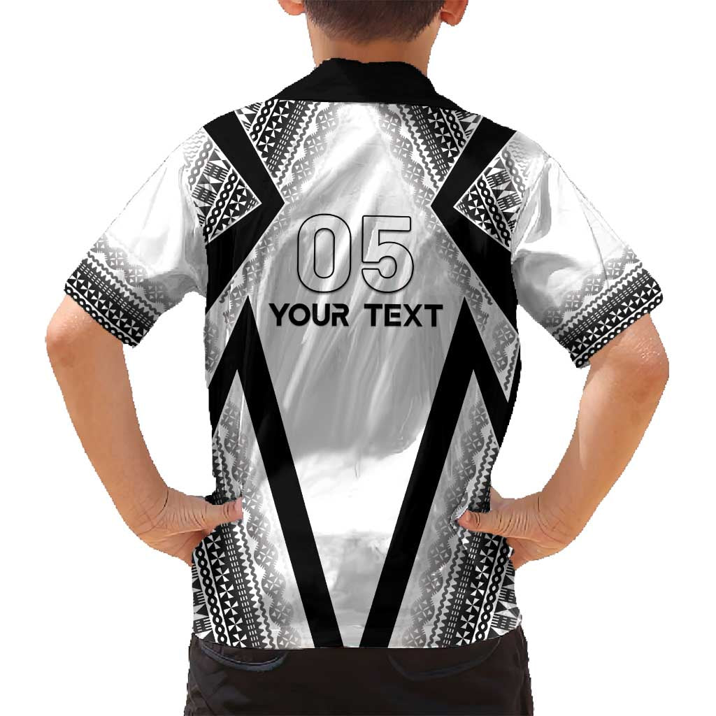 Custom Bula Fiji Football Family Matching Puletasi and Hawaiian Shirt Go Champions - Polynesian Pride