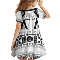 Custom Bula Fiji Football Family Matching Tank Maxi Dress and Hawaiian Shirt Go Champions LT05 - Polynesian Pride
