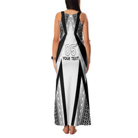 Custom Bula Fiji Football Family Matching Tank Maxi Dress and Hawaiian Shirt Go Champions LT05 - Polynesian Pride