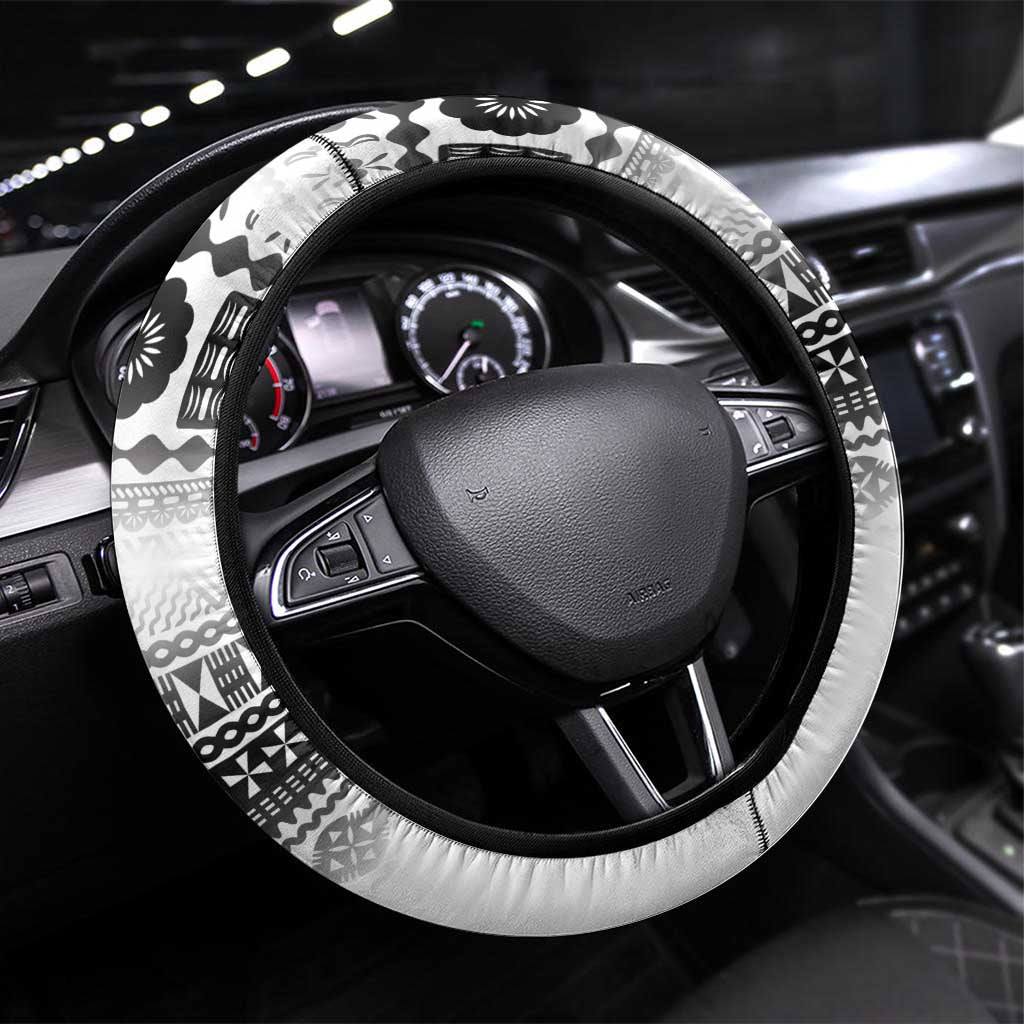Bula Fiji Football Steering Wheel Cover Go Champions - Polynesian Pride
