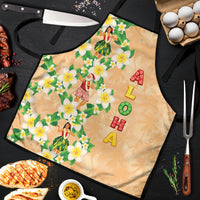 Aloha Hawaii Chilly Christmas Apron Tropical Vibes LT05 Beige - Polynesian Pride