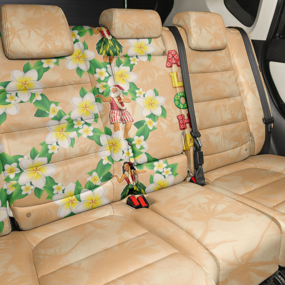 Aloha Hawaii Chilly Christmas Back Car Seat Cover Tropical Vibes LT05 - Polynesian Pride