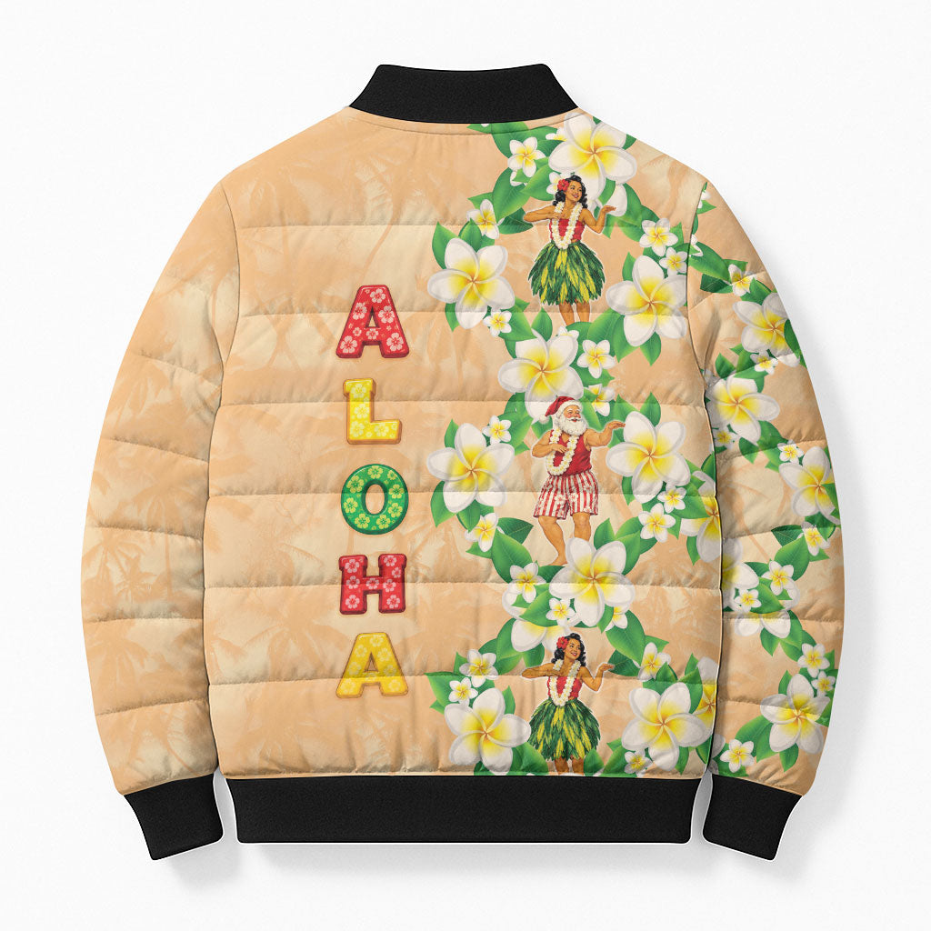 Aloha Hawaii Chilly Christmas Bomber Puffer Jacket Tropical Vibes LT05 - Polynesian Pride