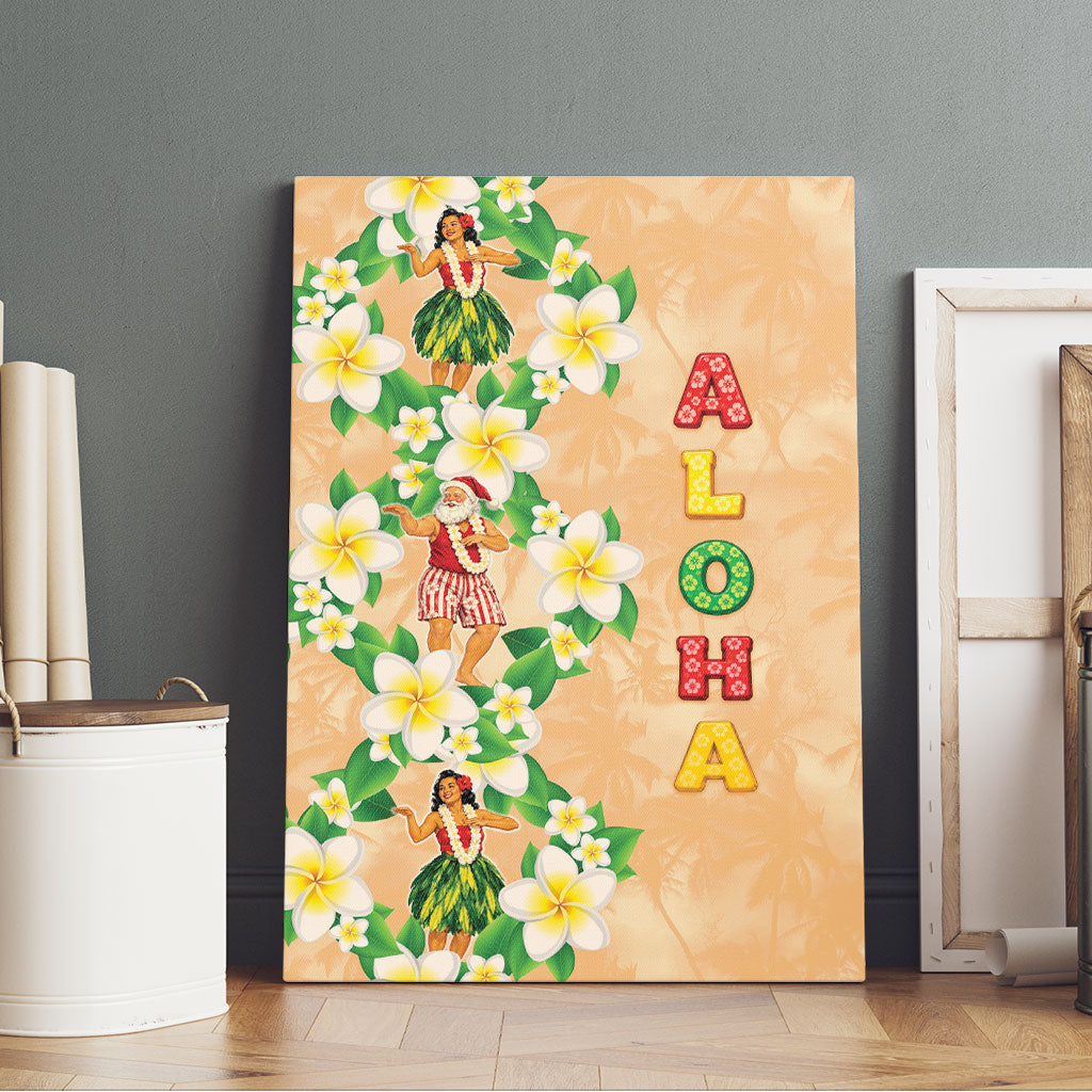 Aloha Hawaii Chilly Christmas Canvas Wall Art Tropical Vibes LT05 - Polynesian Pride
