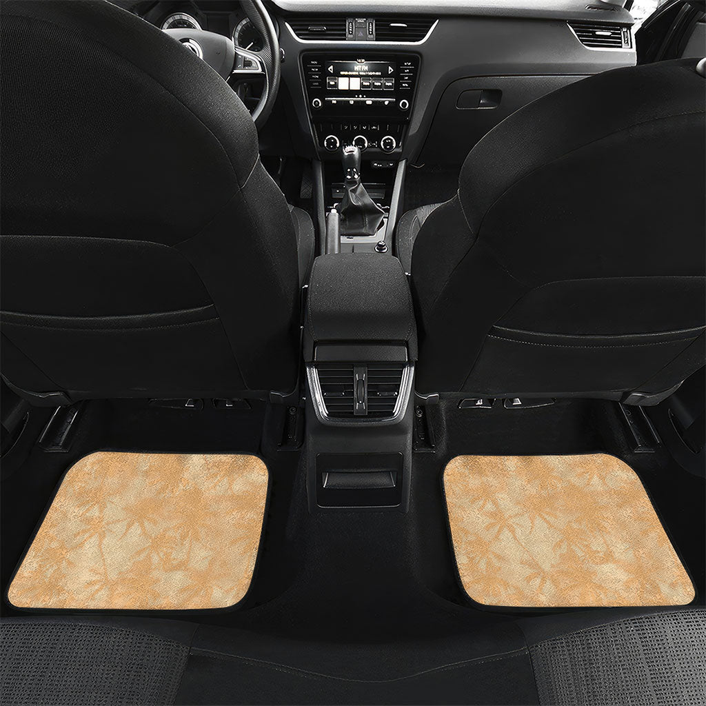 Aloha Hawaii Chilly Christmas Car Mats Tropical Vibes LT05 Set 2pcs - Back Beige - Polynesian Pride