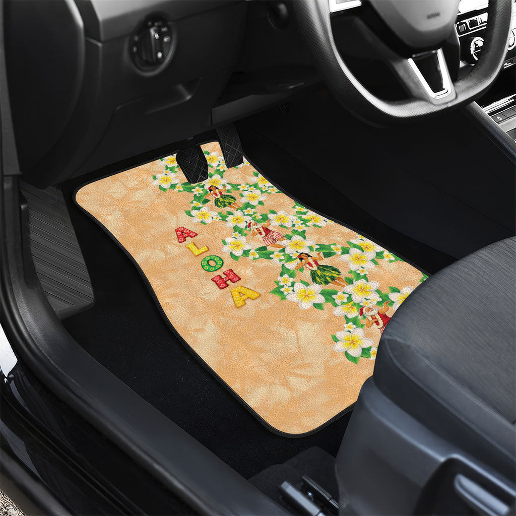 Aloha Hawaii Chilly Christmas Car Mats Tropical Vibes LT05 - Polynesian Pride