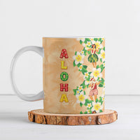 Aloha Hawaii Chilly Christmas Ceramic Mug Tropical Vibes LT05 Beige - Polynesian Pride