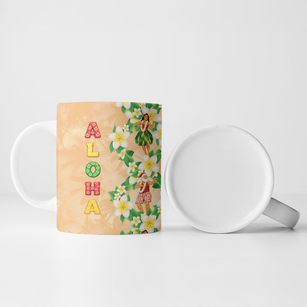 Aloha Hawaii Chilly Christmas Ceramic Mug Tropical Vibes LT05 - Polynesian Pride