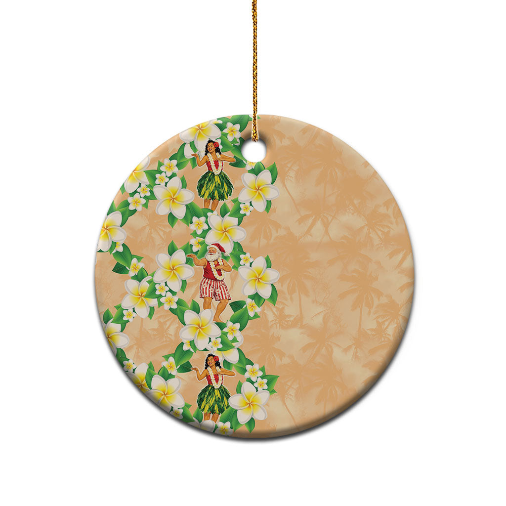 Aloha Hawaii Chilly Christmas Ceramic Ornament Tropical Vibes LT05 - Polynesian Pride