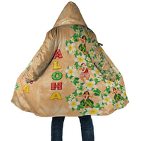 Aloha Hawaii Chilly Christmas Cloak Tropical Vibes LT05 Unisex Beige - Polynesian Pride