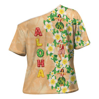 Aloha Hawaii Chilly Christmas Cross Shoulder Shirt Tropical Vibes LT05 - Polynesian Pride